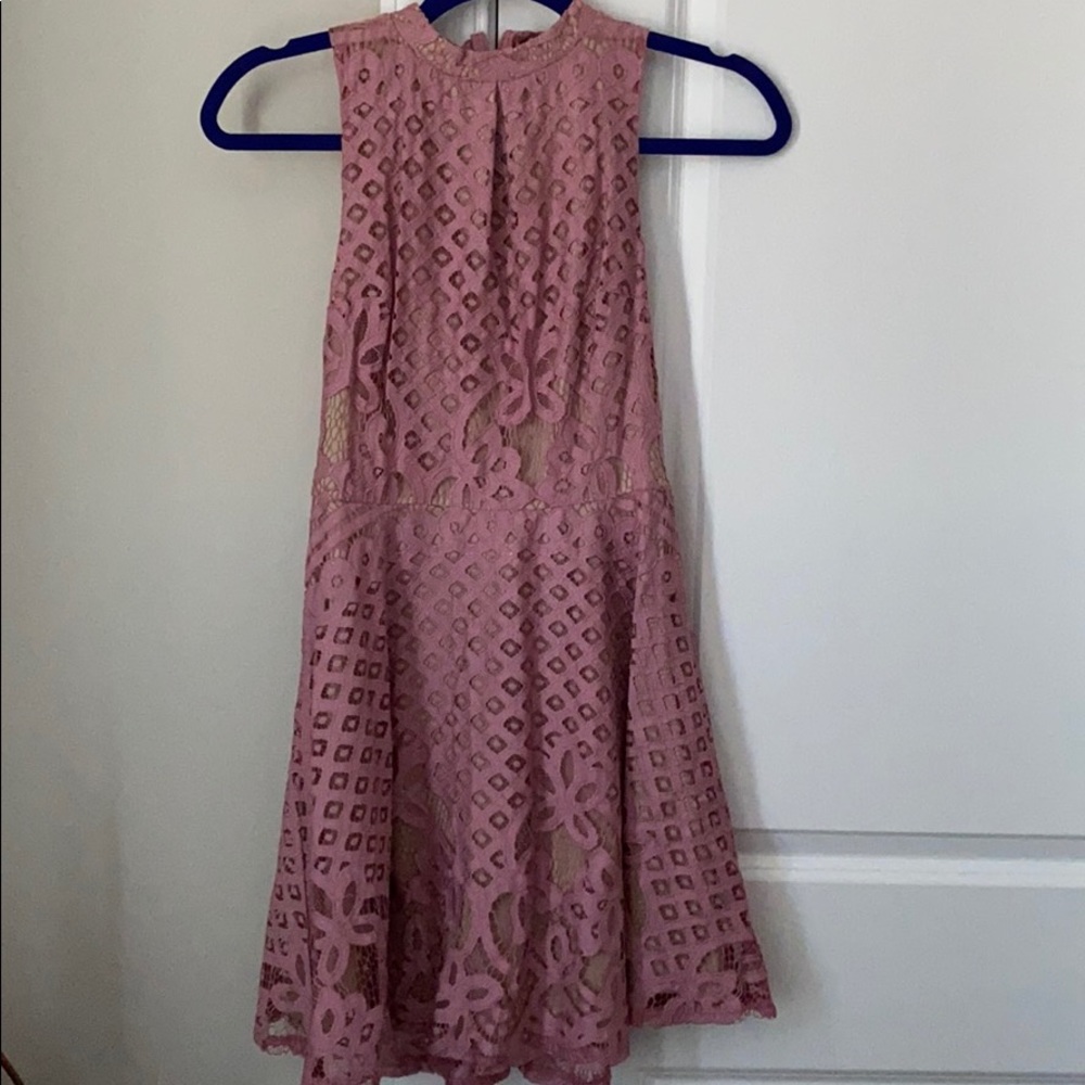 Blush pink dress